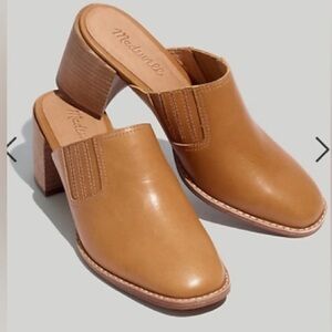 Madewell leather Carey mule shoe size 8